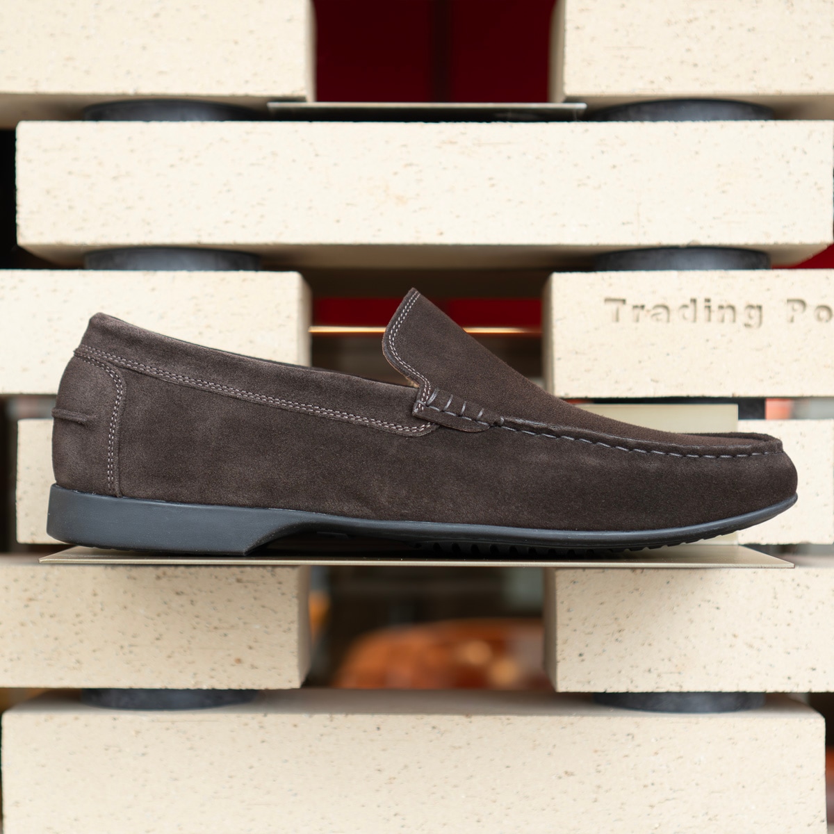 クロケット＆ジョーンズ ローマ|ROMA DARKBROWN ドライビングシューズ