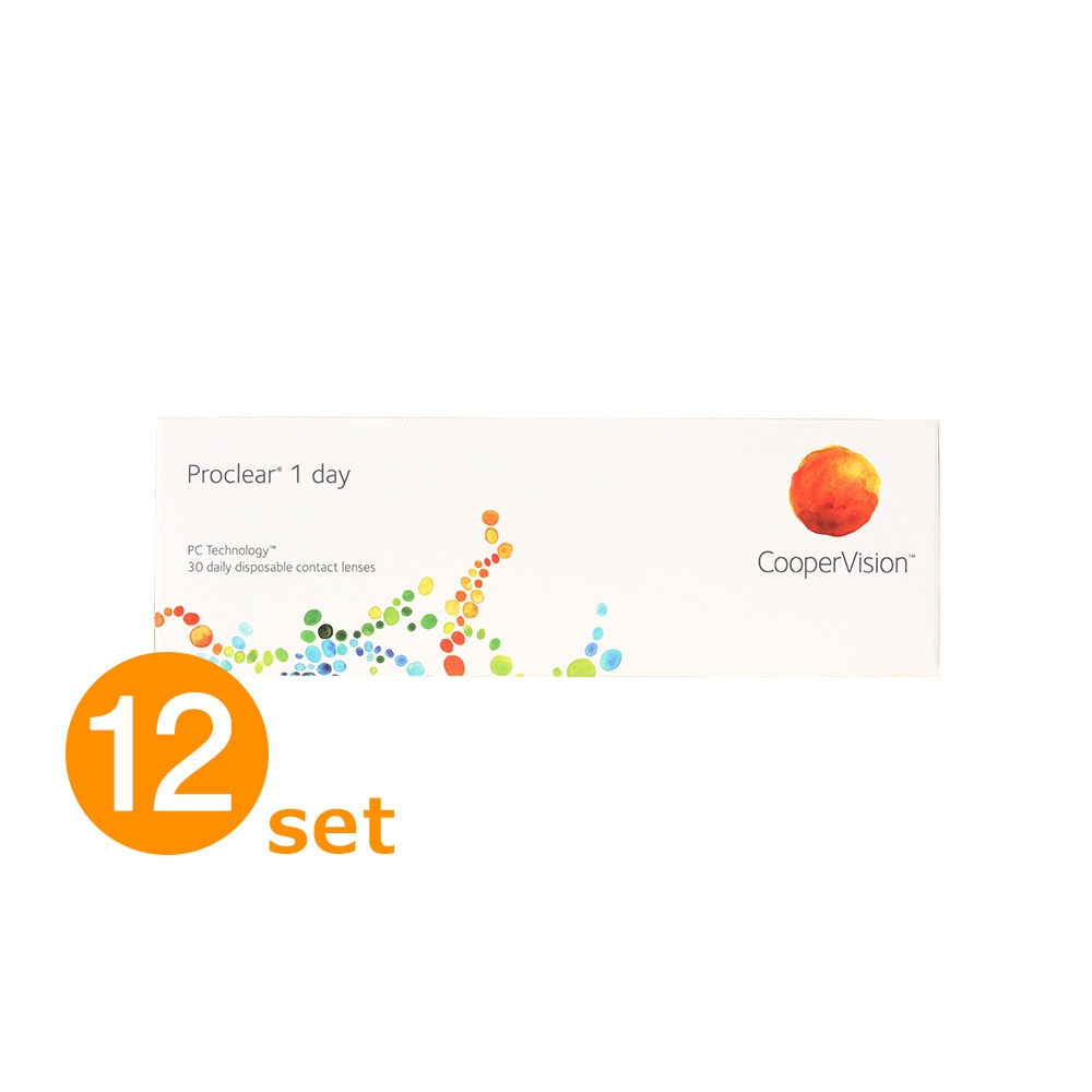 プロクリアワンデー12箱SET商品ページ｜クーパービジョン専門通販