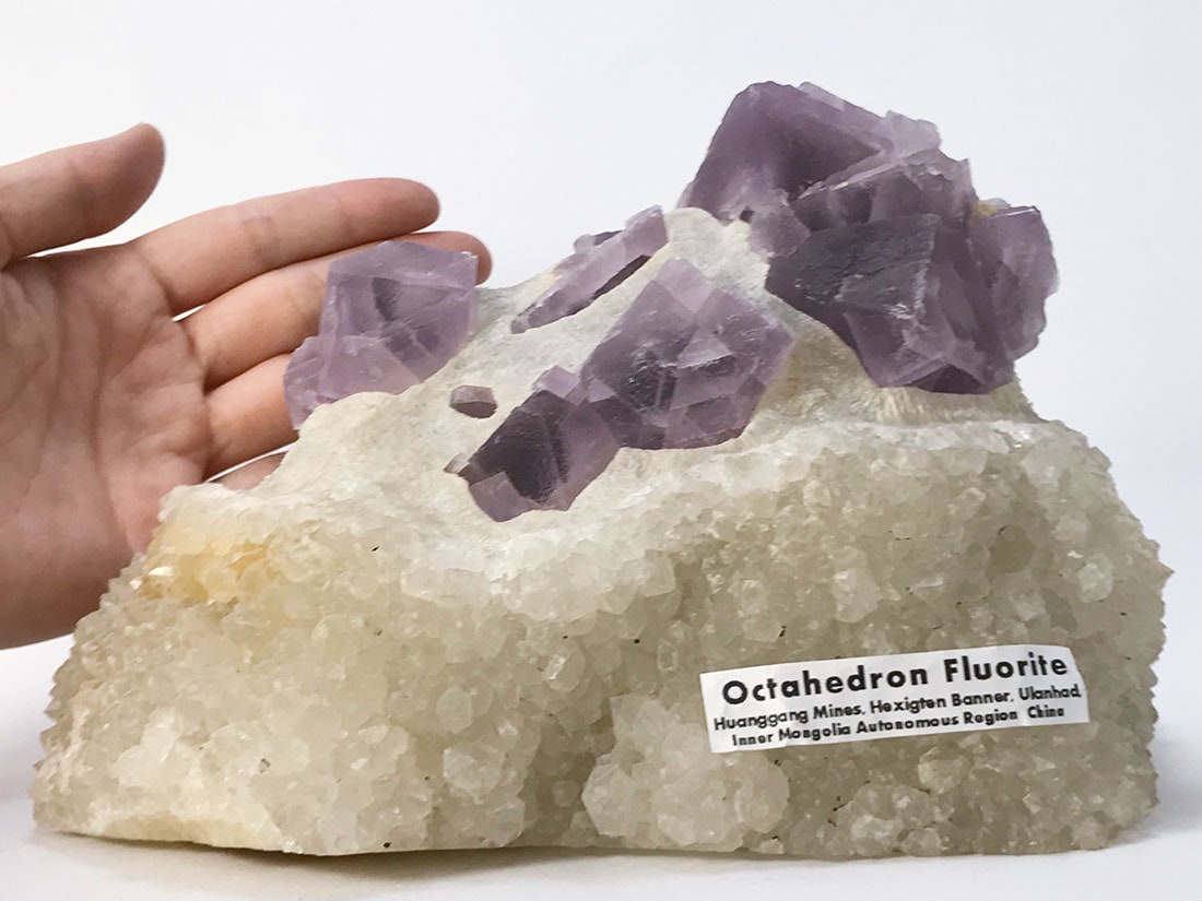 内モンゴル産八面体フローライト/Octahedron Fluorite