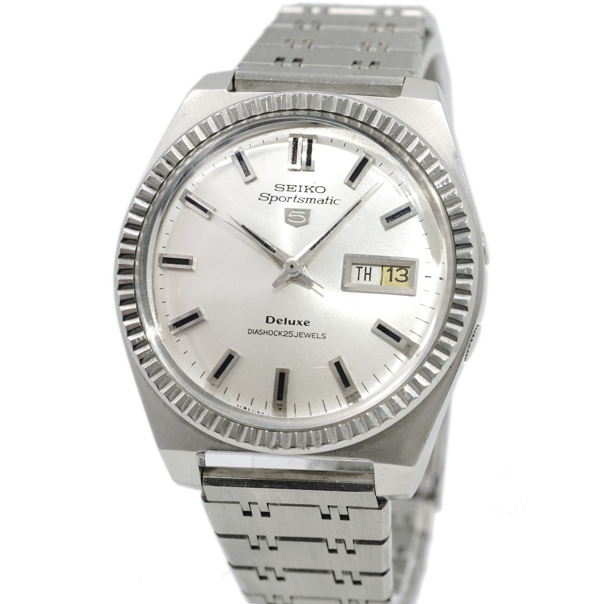 セイコー スポーツマチック ファイブデラックス 7619-9041 25石 自動巻