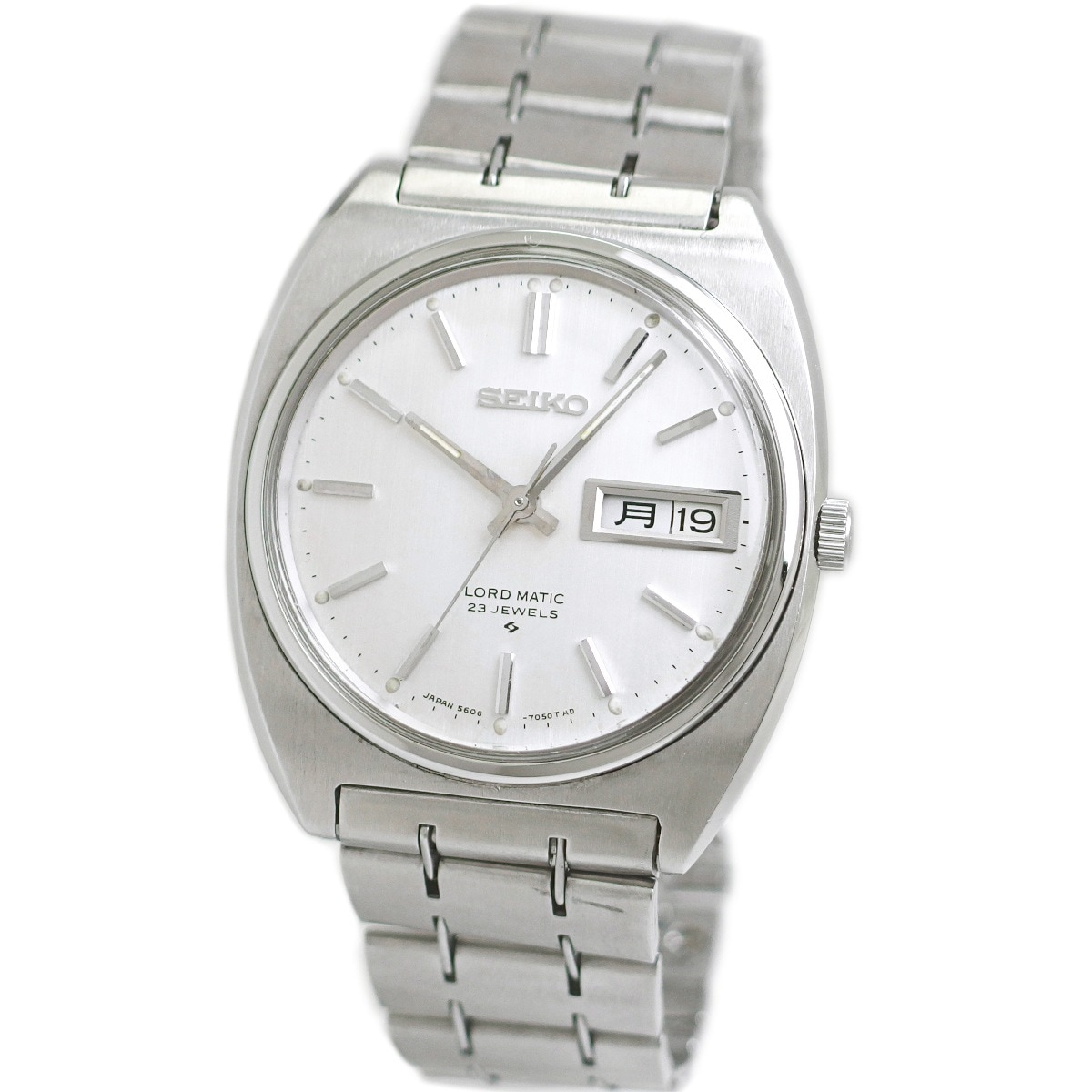 セイコー ロードマチック 5606-7050 トノー型ケース 初期 LMロゴなし