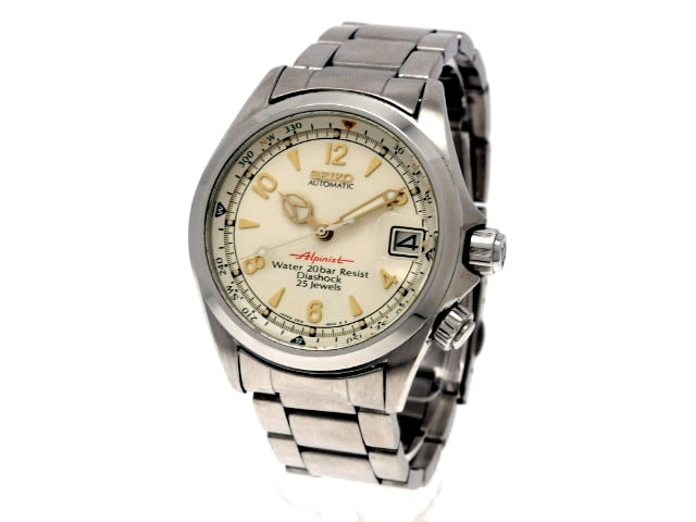 セイコー アルピニスト 4S15-6000 自動巻 OH済 1996年製