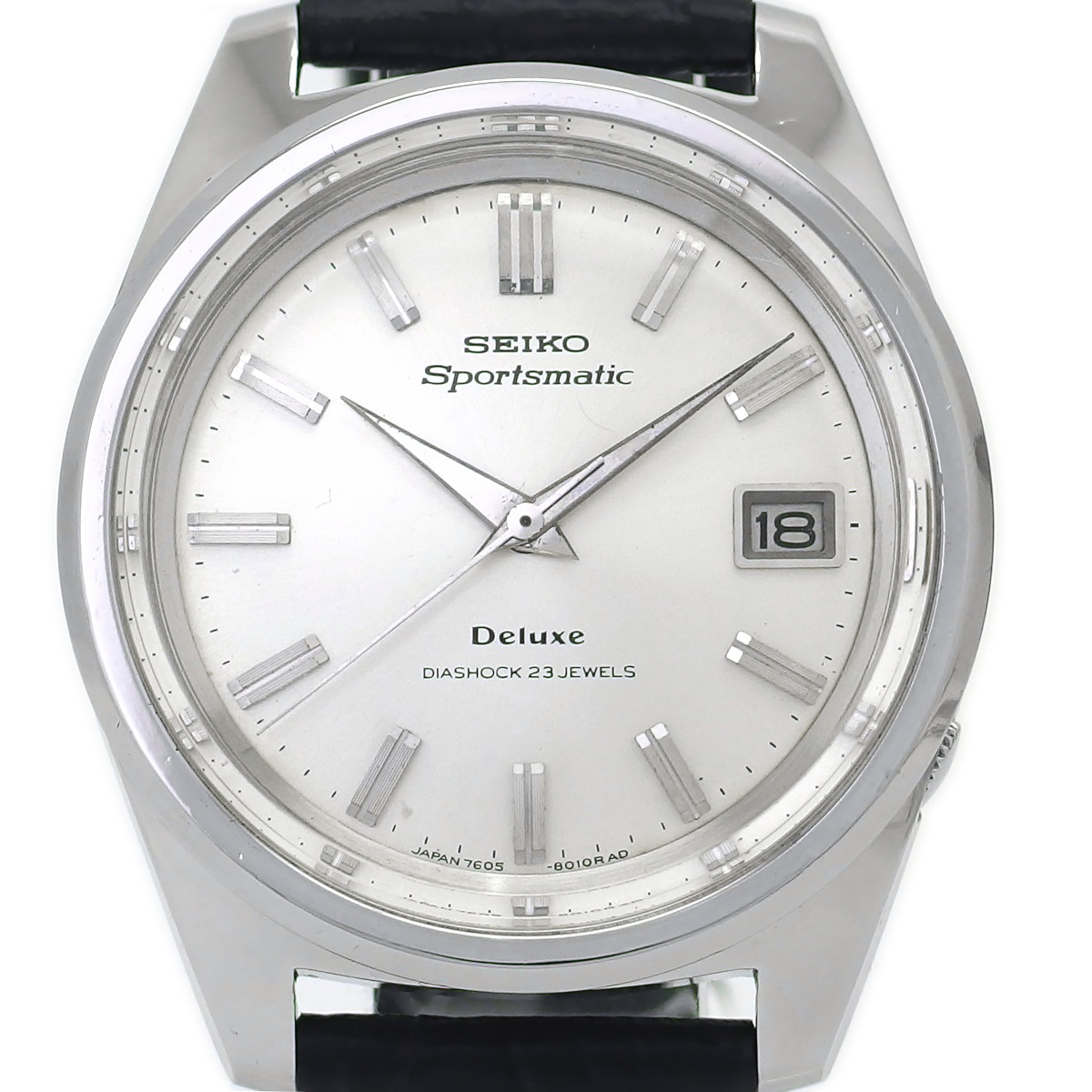 セイコー スポーツマチック デラックス 7605-8000 自動巻 OH済 昭和41