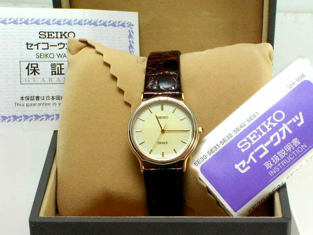 セイコー SADV037 ドルチェ クオーツ 5E61-0A20 USED