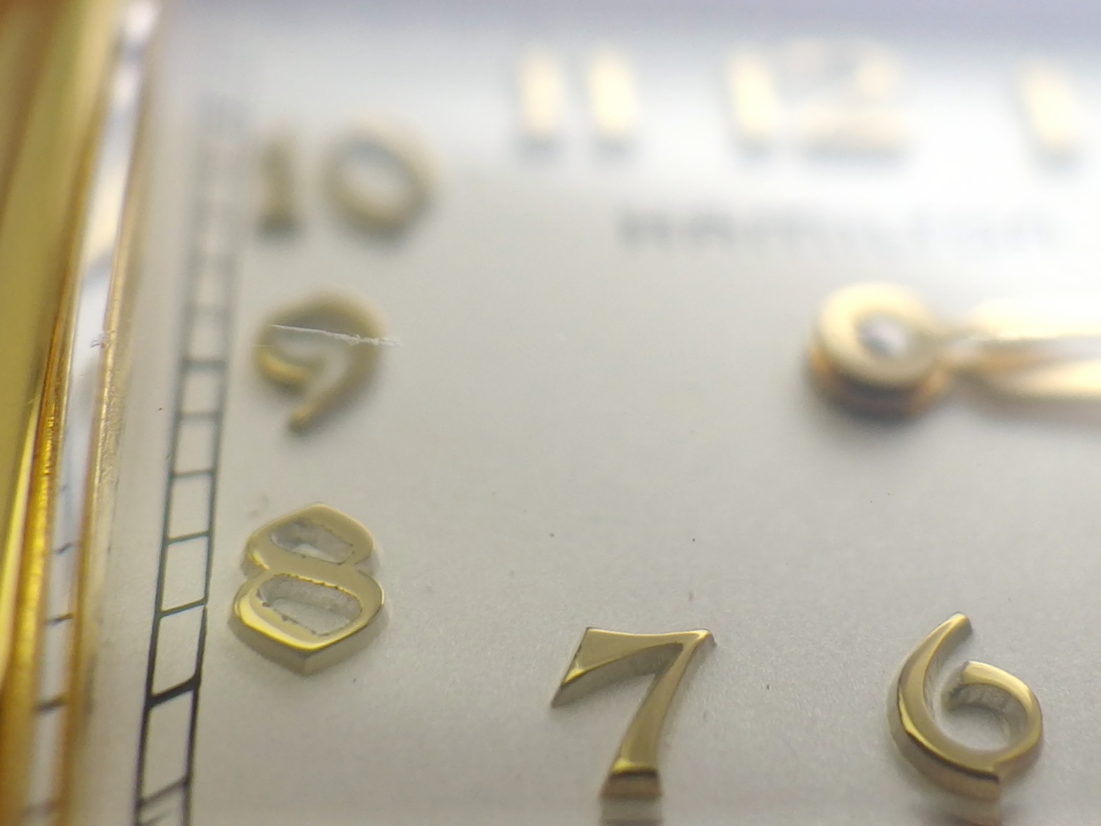 ハミルトン コントアー レジスタードエディション 6176 金メッキ