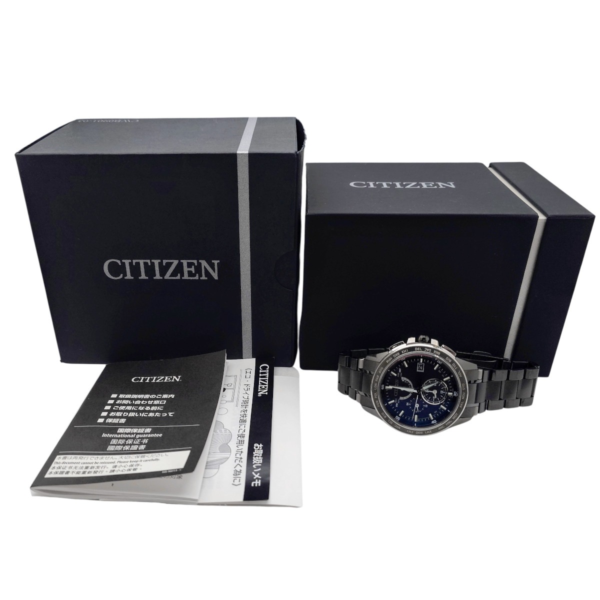 シチズン アテッサ エコ・ドライブ電波 AT9025-55E H820-T020127