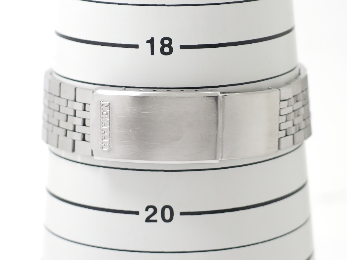 シチズン セブンスターV2 4-770781TA 7700 グリーン文字盤 自動巻 OH済