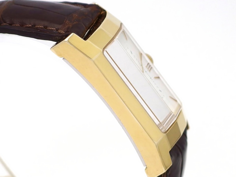 ダンヒル ファセット ダンヒリオン WWQF 白文字盤 金メッキケース 3面