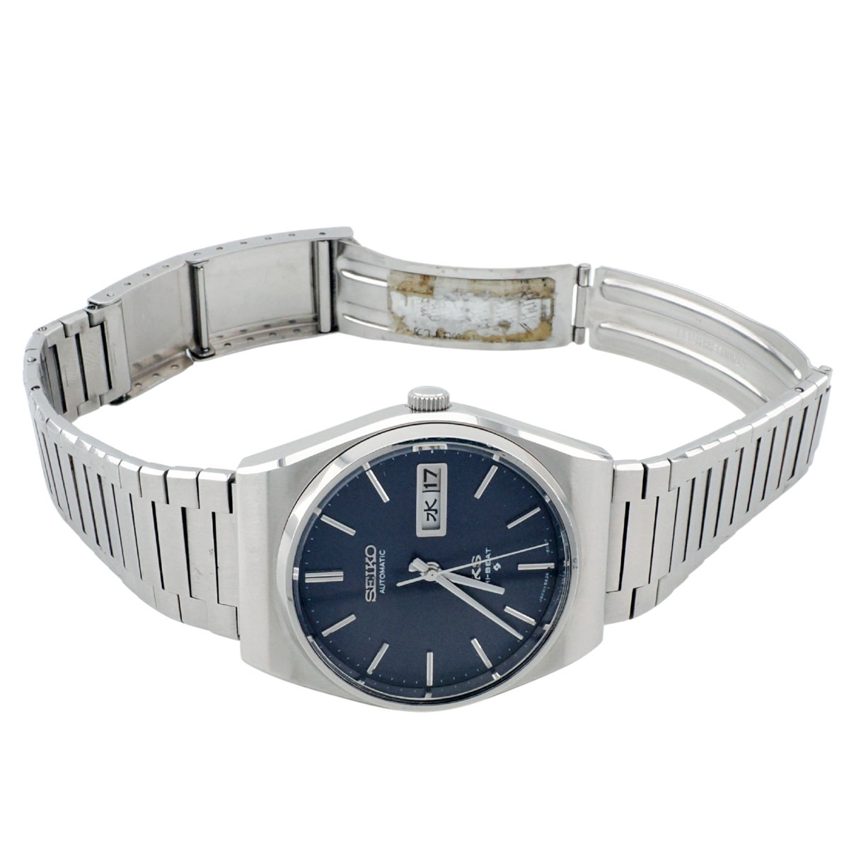 キングセイコー 5626-8010 ネイビー文字盤 KSブレスレット 自動巻 OH済