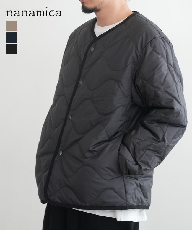 SALE 30%OFF】[S25FA054]nanamica(ナナミカ) Reversible Down Cardigan