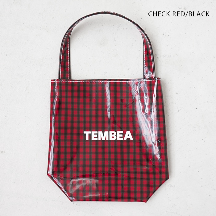 TMB-2381H]【底板付属】TEMBEA(テンベア)BAGUETTE TOTE MINI CHECK