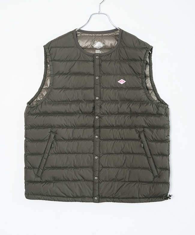◇[DT-A0026RRT]DANTON(ダントン) INNNER DOWN CREWNECK VEST インナー