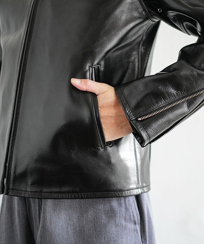 25W-SJ66]PHERROW'S(フェローズ) レザージャケット シングル