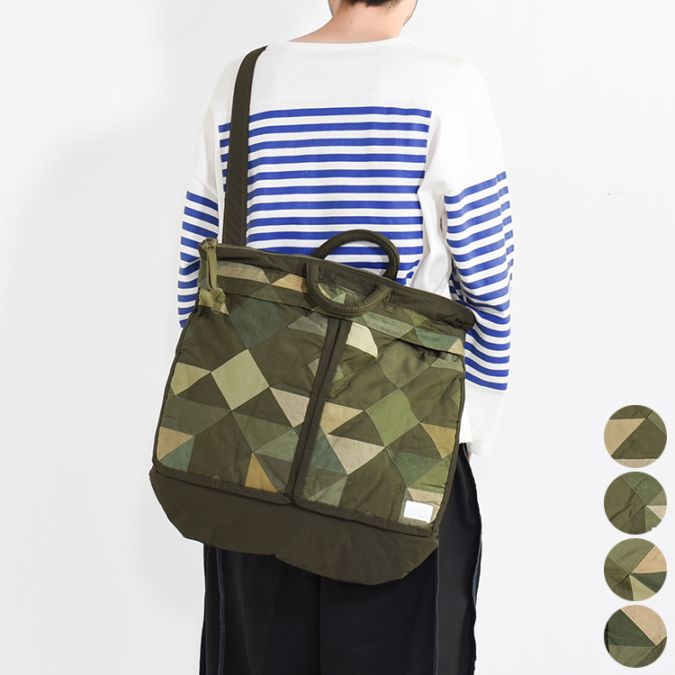 CH6017] CHANGES (チェンジーズ) REMAKE MILITARY HELMET BAG