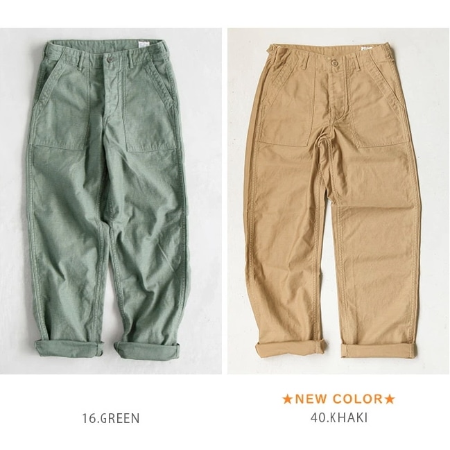 01-5002-16) orslow (オアスロウ) MEN'S US ARMY FATIGUE PANTS (US