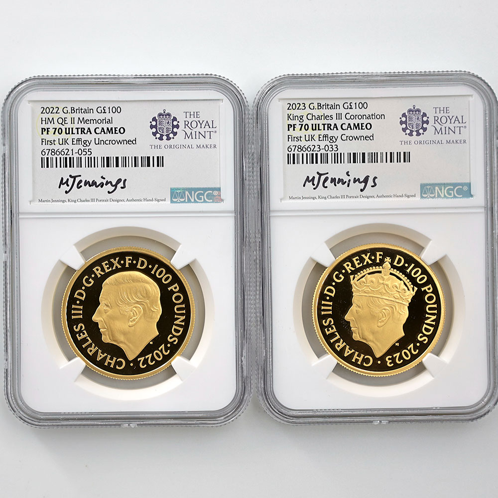 ロイヤルミントVIP限定！2023 英国 チャールズ3世 戴冠式 エリザベス2