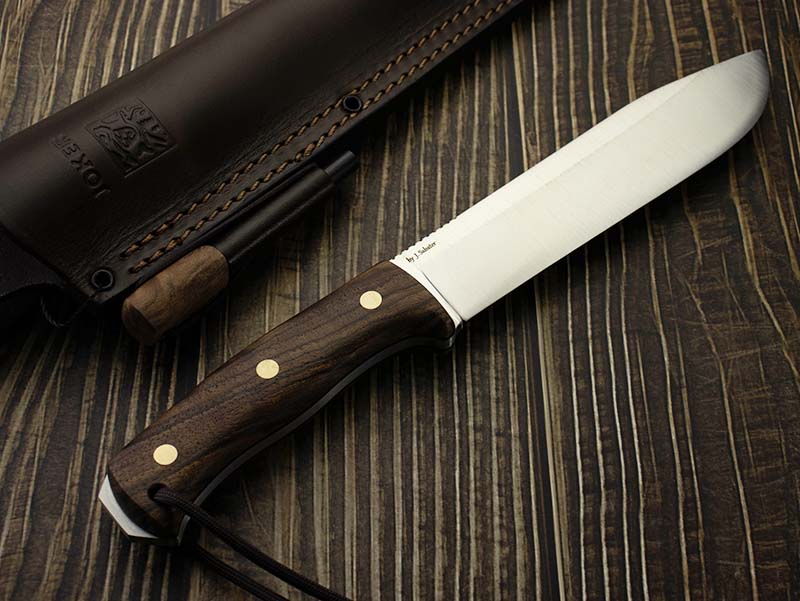 ジョーカーナイフ ブッシュクラフトナイフ ノマド ウォールナット