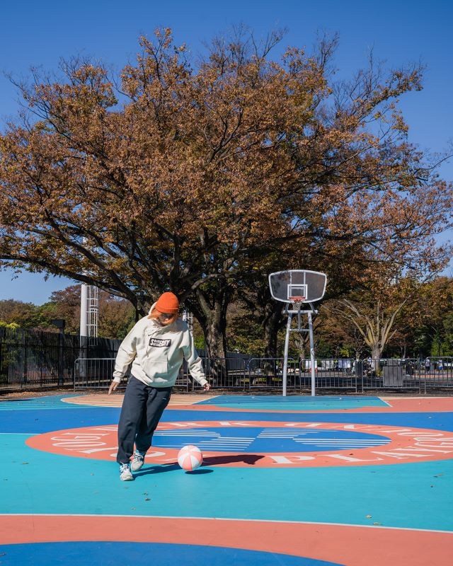 TACHIKARA BASKETBALL PICK UP PLAYGROUND ×TACHIKARA BALL PACK SB6