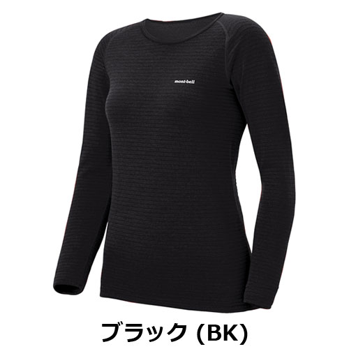 モンベル mont-bell スーパーメリノウール EXP. ラウンドネックシャツ