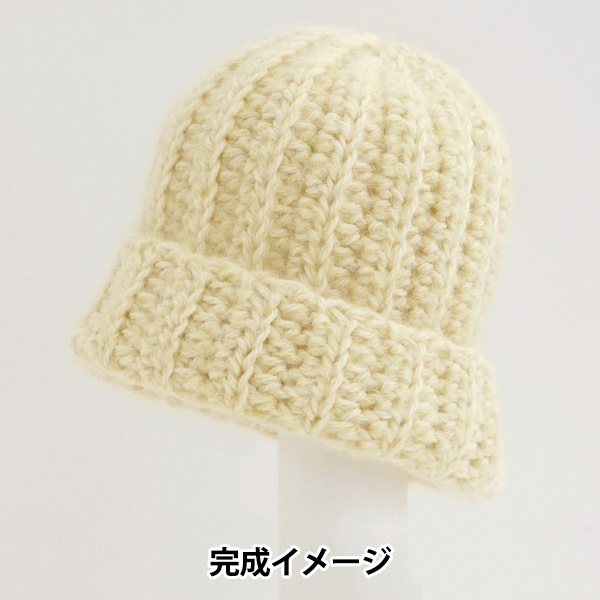 編み物キット 『ざっくりクロッシェキャップA 25W-1005』 DARUMA