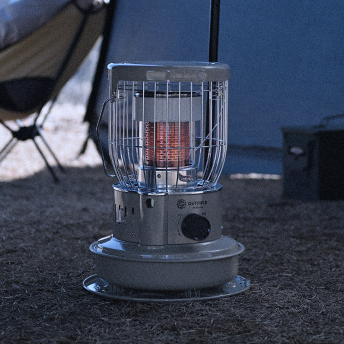 OUTFIELD】【コロナストア限定】小型対流形石油ストーブ（フィールド