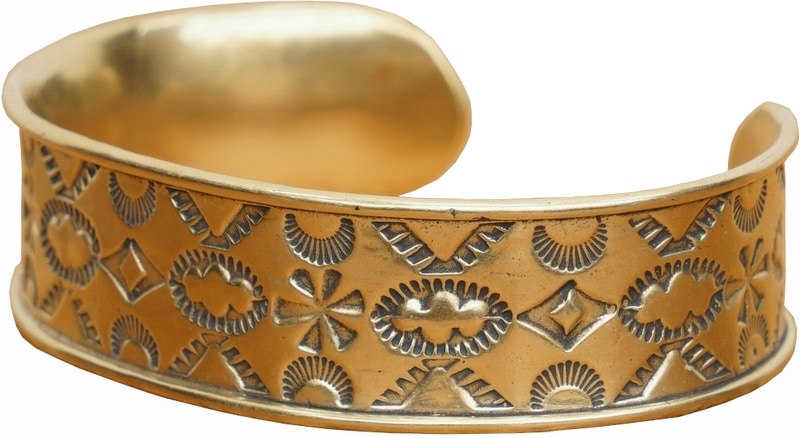 LHN Jewelry(エルエイチエヌ ジュエリー) ハンドメイド ナバホ 真鍮製