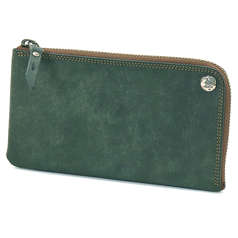 モト MOTO L ZIP LONG WALLET Lジップロングウォレット L字ファスナー