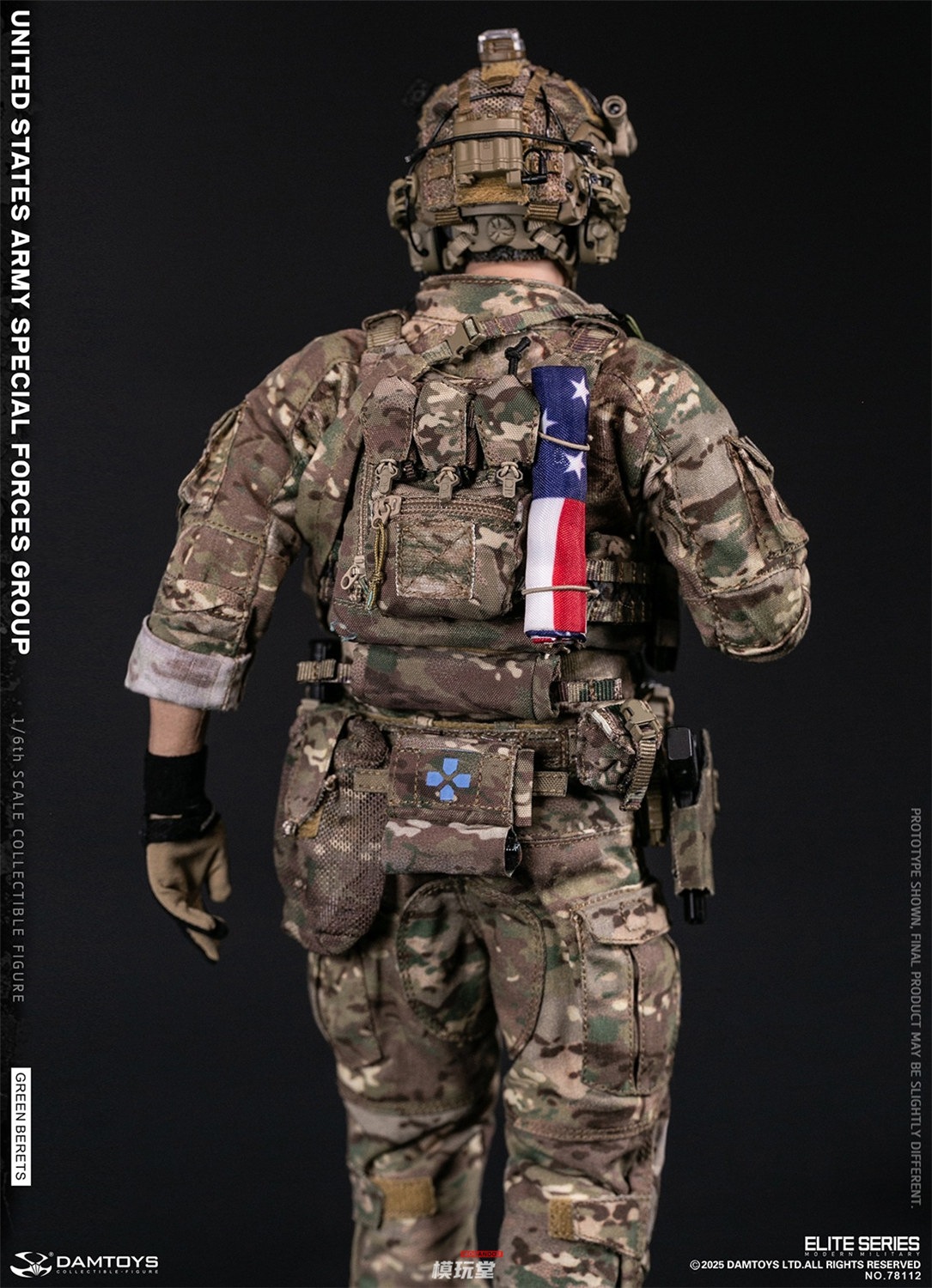予約 DAMTOYS 1/6 アメリカ陸軍 特殊部隊 （グリーンベレー） 78112