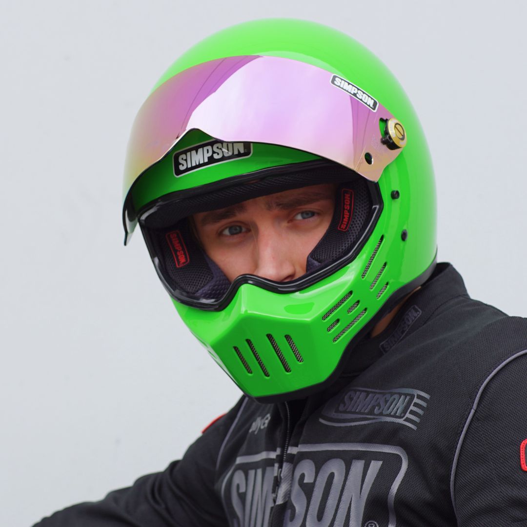 SIMPSON M30 ライムグリーン | SIMPSONヘルメット公認オンラインストア