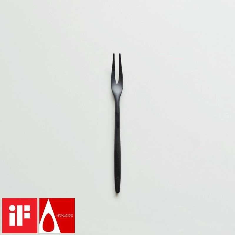 ジルコニア 「 フルーツフォーク - 黒 」 SUMU ZIKICO × 大治将典 日本
