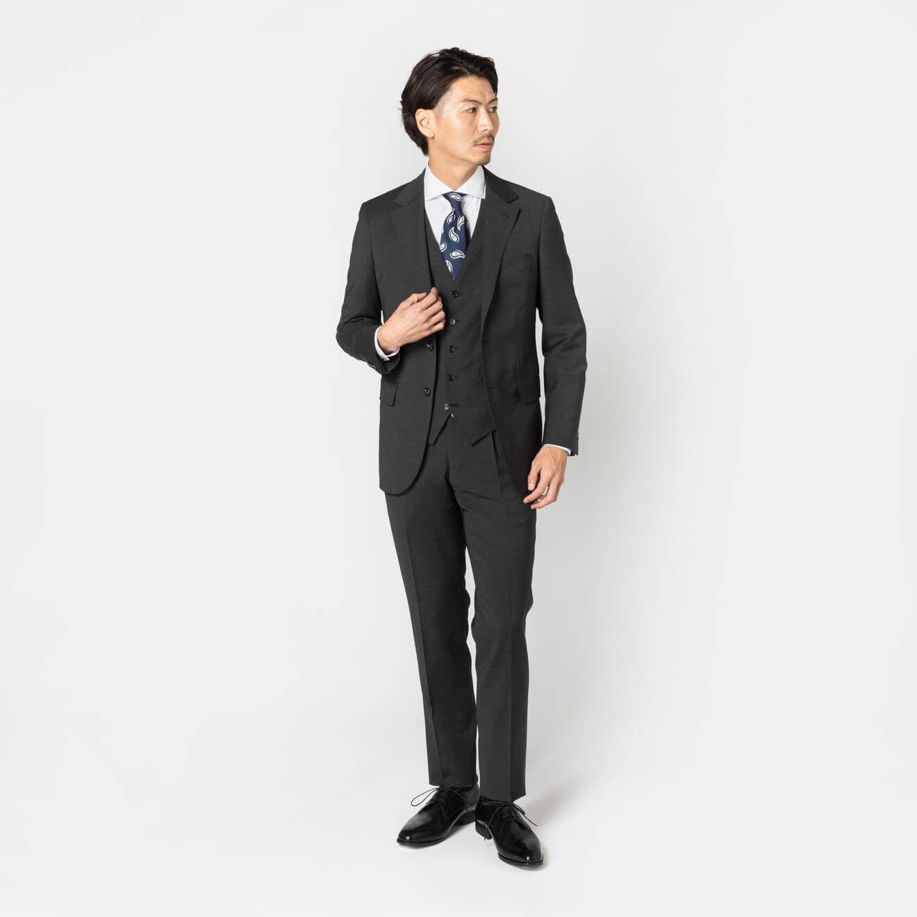 ≪WEB新作≫PREMIO/LoroPiana/ロロピアーナ/シングル2釦//ワンタック