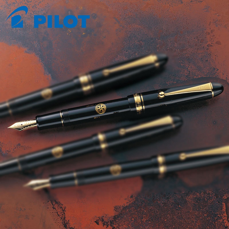 PILOT 万年筆カスタム74 SM 黒　585 14K 14金 PILOT（パイロット） 万年筆 カスタム74 ブラック FKKN-12SR-B | ペン