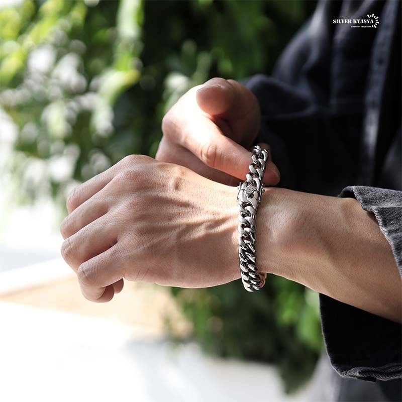 316L喜平ブレスレットシルバー10mm [b187-10mm] | スタイルで探す,HIP