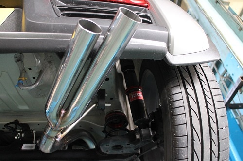 スズキ アルトワークス ワンオフマフラー【型式：HA36S