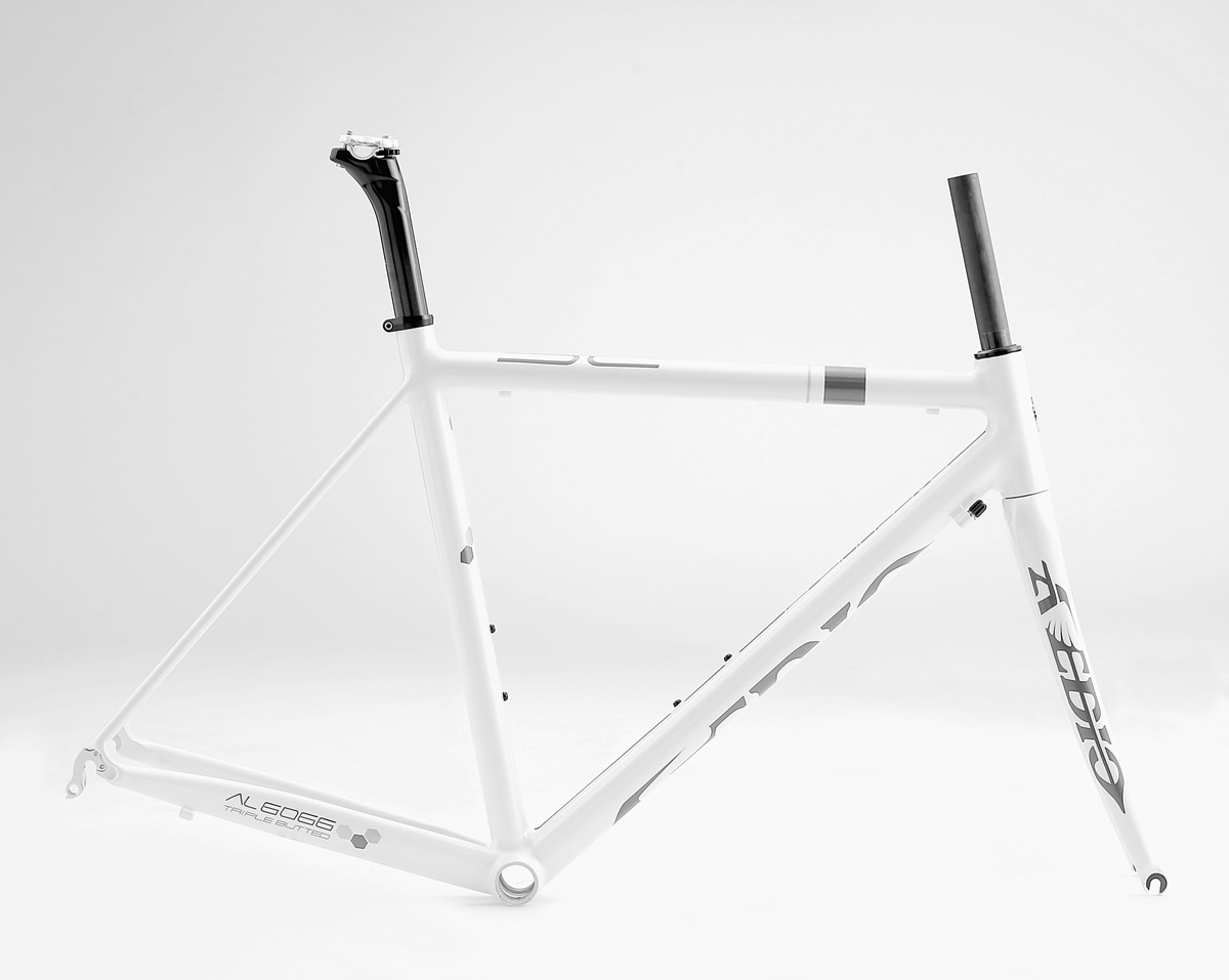 AVEDIO BACCHUS SL WHITE アルミフレーム カーボンフォークセット