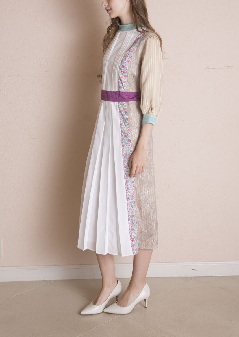 パッチワークワンピース | NEW | ADELLY ONLINE SHOP