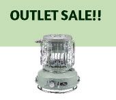 ADS限定商品】センゴクアラジン ポータブルガスストーブ （グリーン