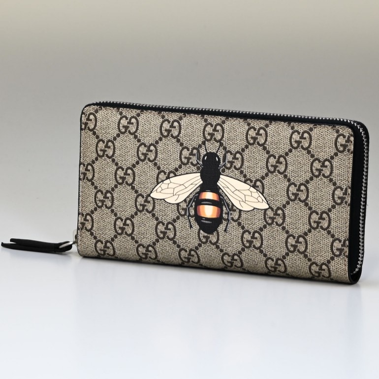 グッチ GUCCI 財布 長財布 ラウンドファスナー メンズ レディース ビー