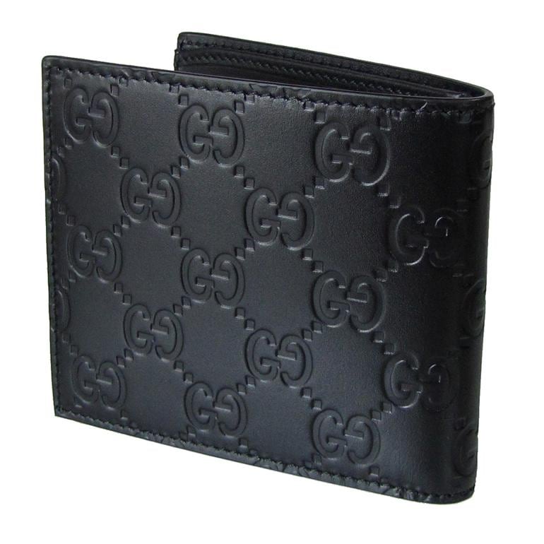 グッチ GUCCI 財布 二つ折り財布 メンズ 小銭入れなし AVEL グッチシマ