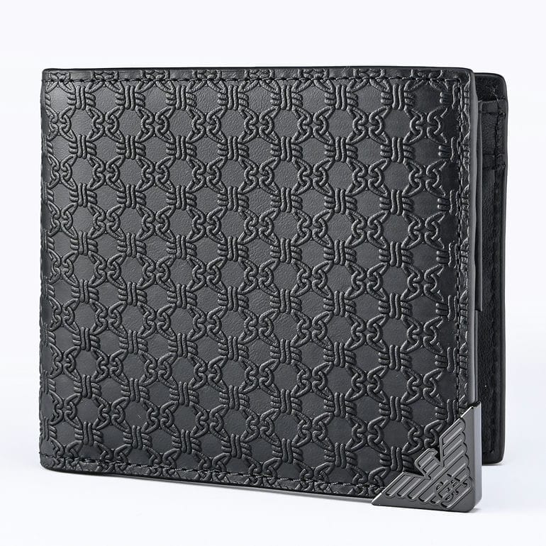 エンポリオ アルマーニ EMPORIO ARMANI 二つ折り財布 イーグルプレート