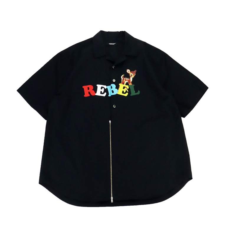 60%OFF】 UNDERCOVER アンダーカバー CoブロードフロントZIP付半袖