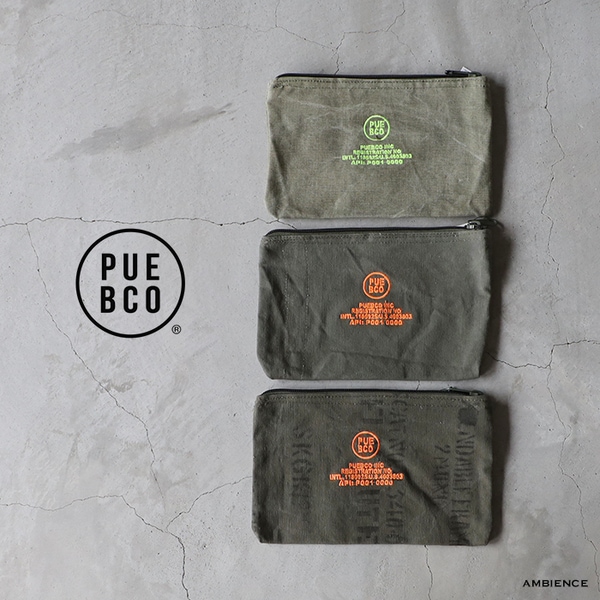 PUEBCO VINTAGE TENT FABRIC POUCH プエブコ ビンテージ テント
