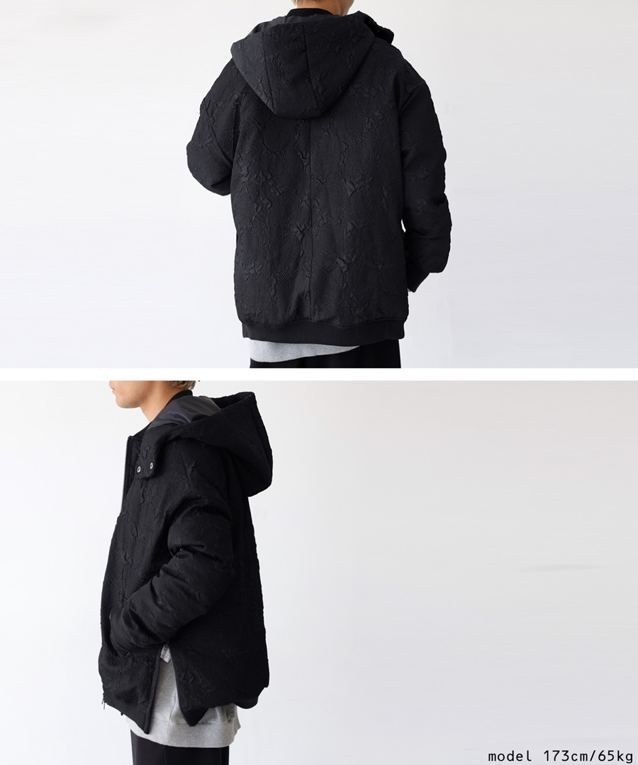 ダウンのような暖かさ ジャガードジャケット メンズ 送料無料・メール