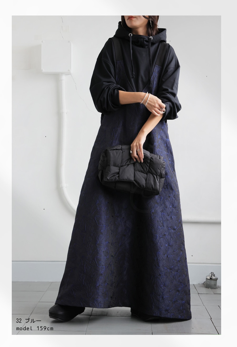 ジャガードワンピース ワンピース レディース ロング 送料無料・再入荷