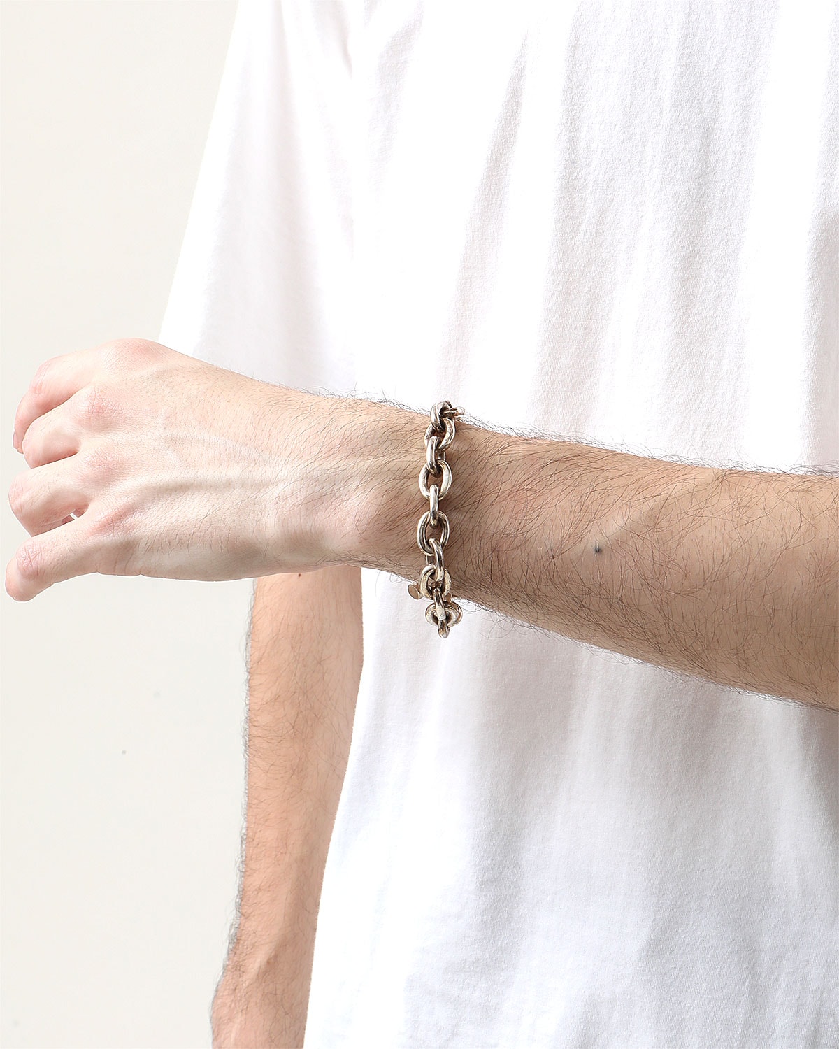 DWELLER CHAIN BRACELET WIDE 925 SILVER by END | nonnative | A(e)_STORE