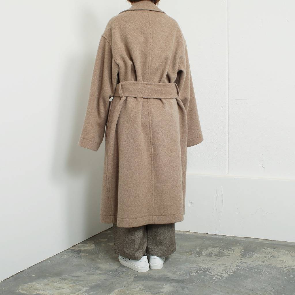 ATHA アタ ダブルメルトン フラッフィー マキシコート DOUBLE MELTON
