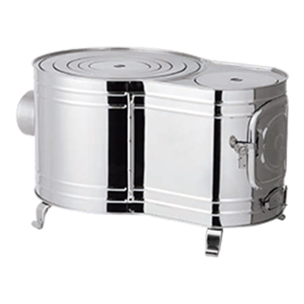 送料無料】ホンマ製作所 ステンレス時計1型ストーブ AS-60 | 家電