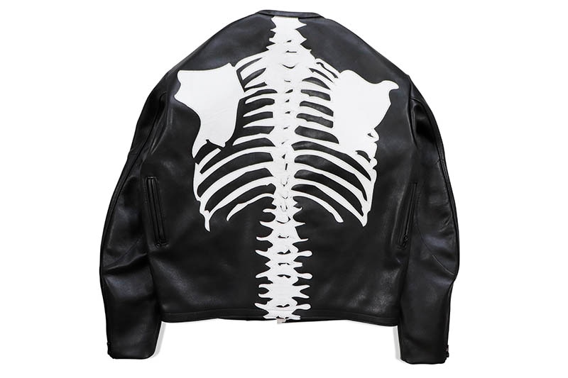 VANSON BONES FLAT-TRACK JACKET (BONE BLACK) | Brand,S-Z,VANSON