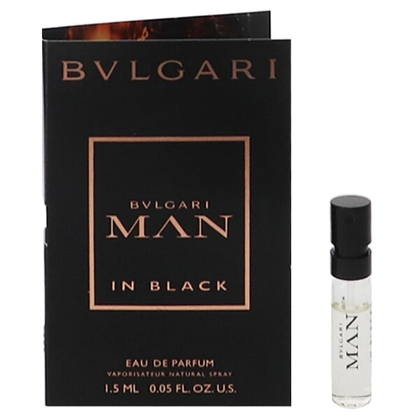 ブルガリ マン インブラック (チューブサンプル) EDP・SP 1.5ml 送料