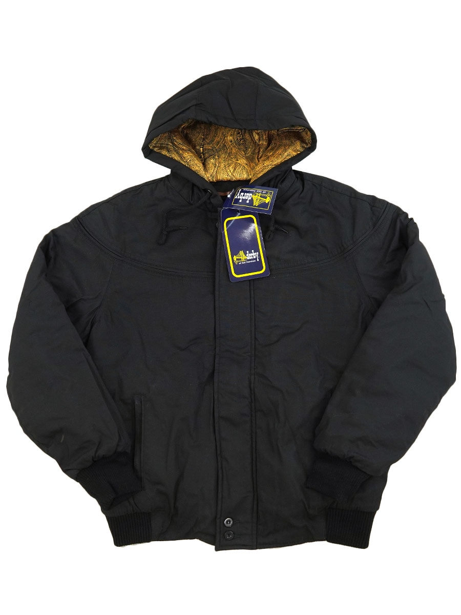 未使用 Derby of San Francisco ダービージャケットフーディー 黒 表記